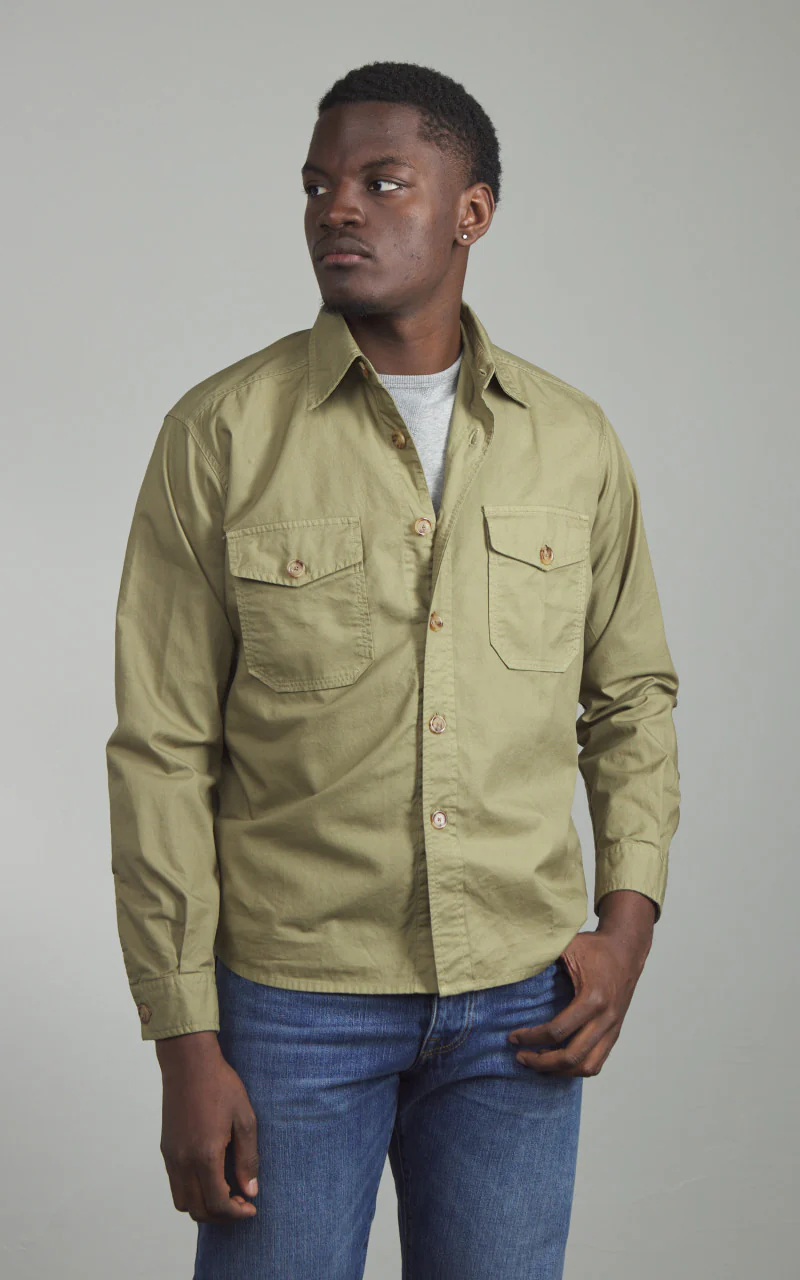 Fortela Kenny Overshirt Sage - Image 2