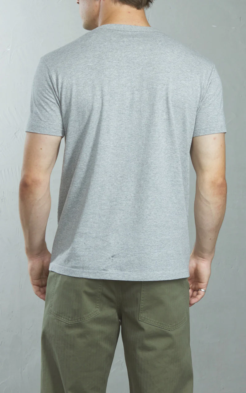 Fortela Made In Japan 2-Pack Tee Grey Melange - Image 6