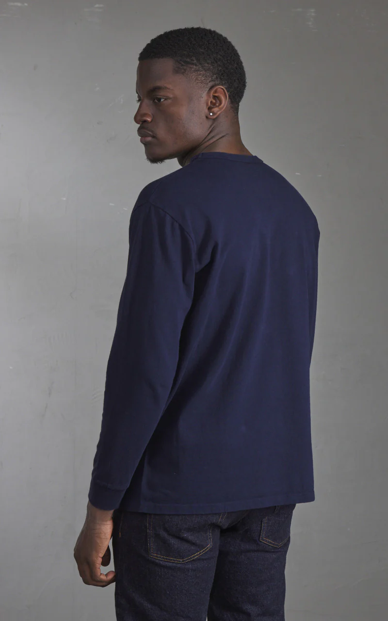 Fortela Made In Japan Longsleeve Tee Blue - Image 6