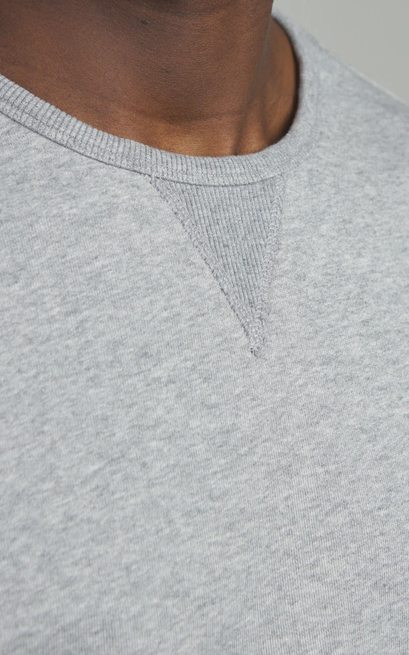 Fortela Ohio S/S Crewneck Sweatshirt Grey - Image 3