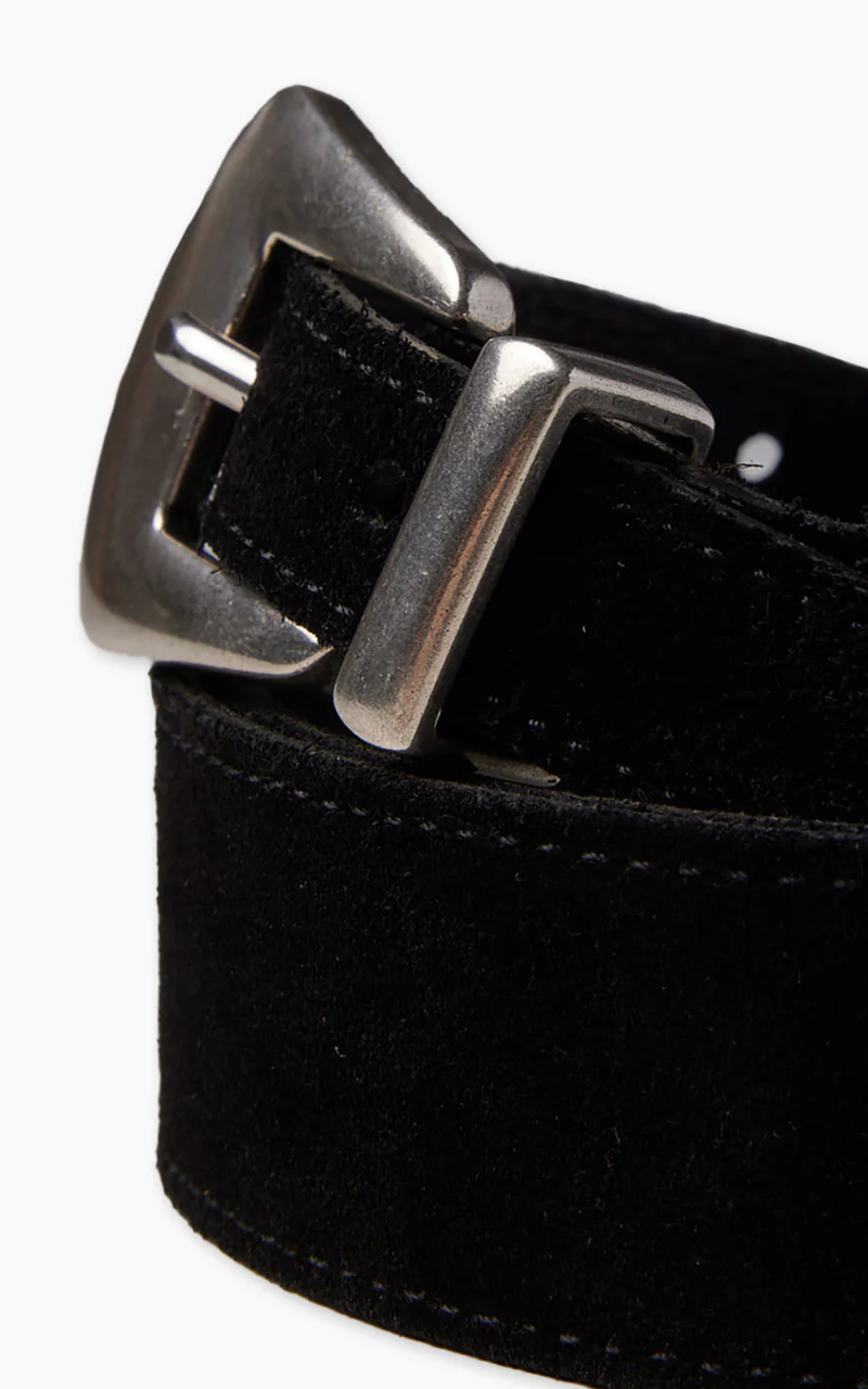 Fortela Phoenix Suede Leather Belt Black - Image 2