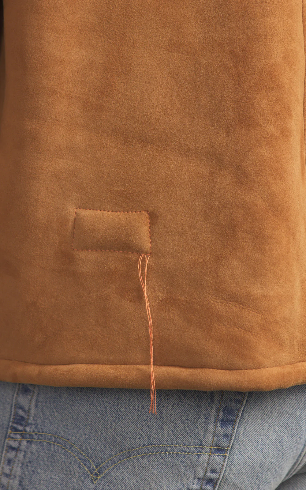 Fortela Quarter Shearling Jacket Camel - Image 13