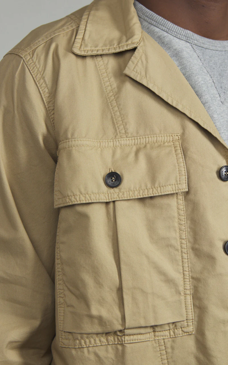 Fortela Solomon Military Shirt Beige - Image 4