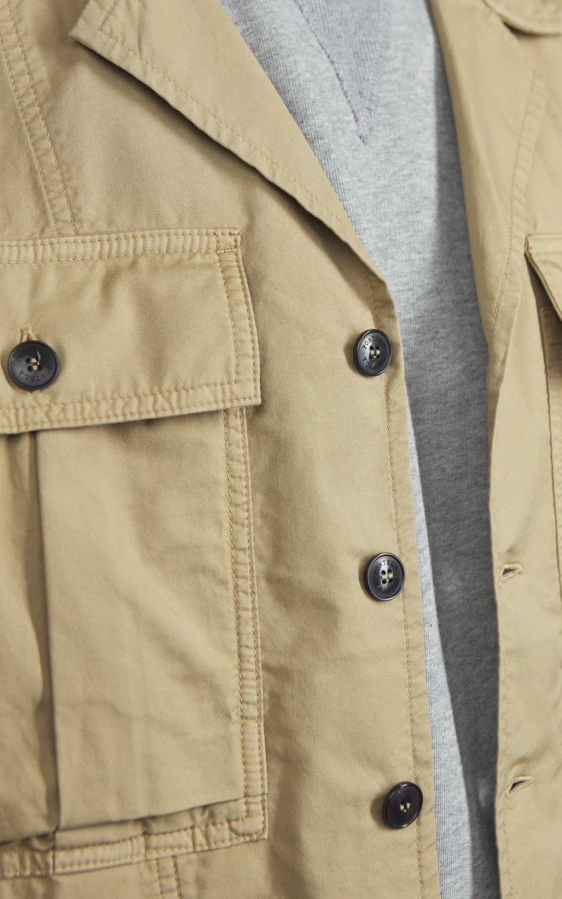 Fortela Solomon Military Shirt Beige - Image 5