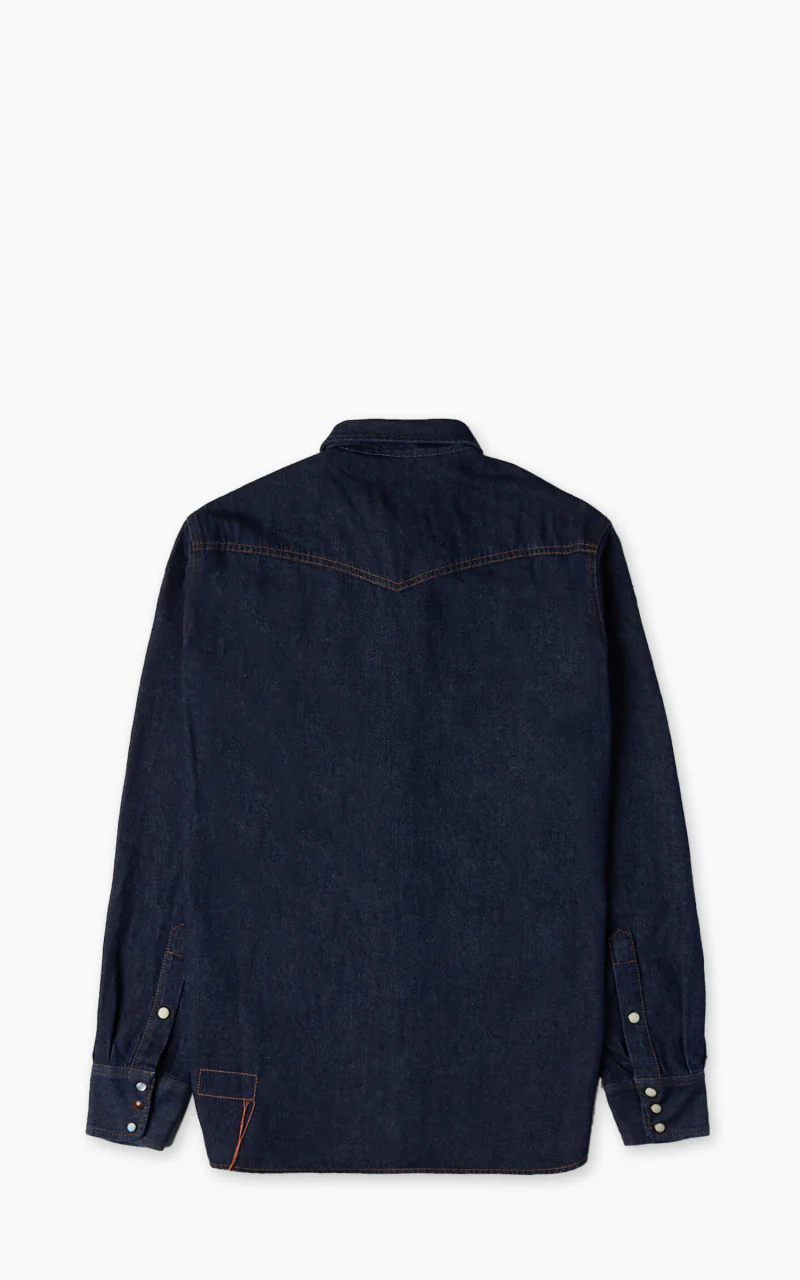 Fortela Texan Denim Shirt Indigo - Image 6