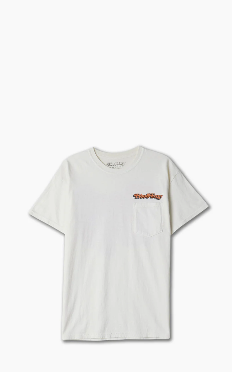 Free & Easy Dont Trip Drop Shadow S/S Tee Coconut