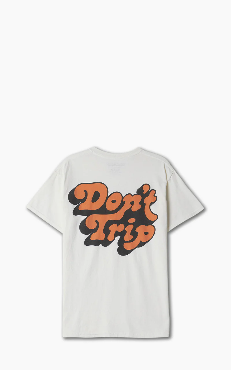 Free & Easy Dont Trip Drop Shadow S/S Tee Coconut - Image 3