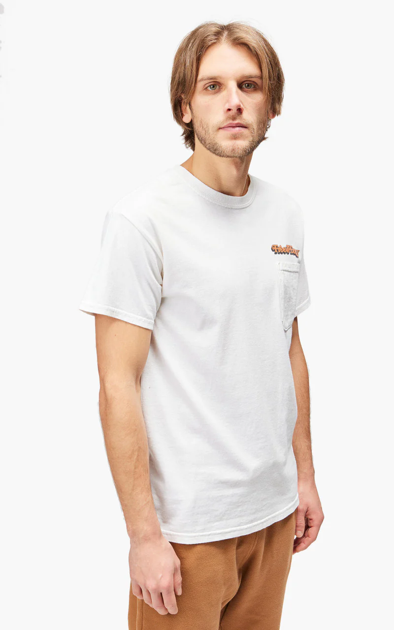 Free & Easy Dont Trip Drop Shadow S/S Tee Coconut - Image 6