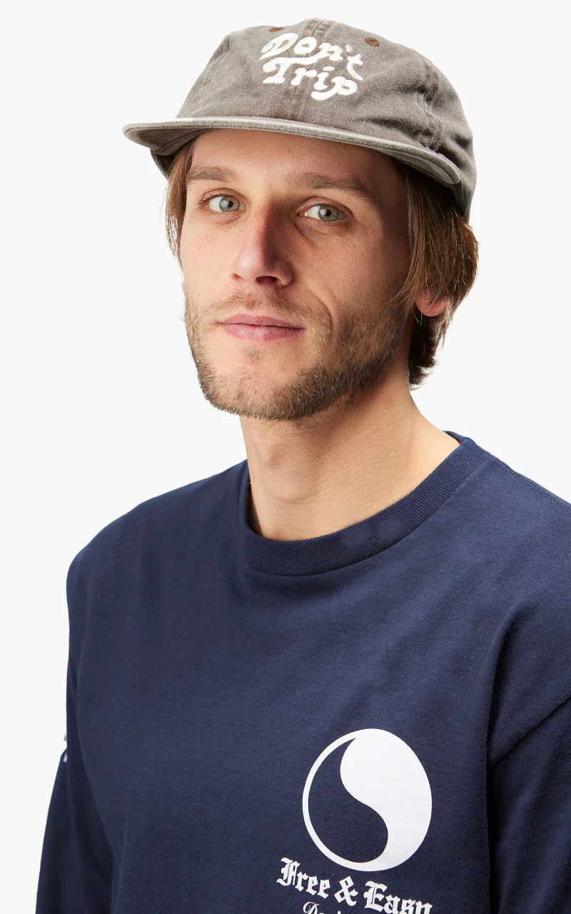 Free & Easy Dont Trip Washed Hat Brown - Image 2