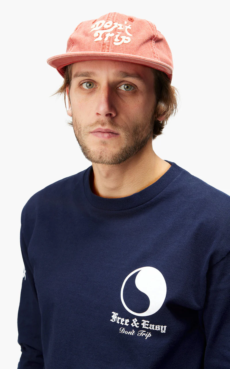 Free & Easy Dont Trip Washed Hat Terracotta - Image 2