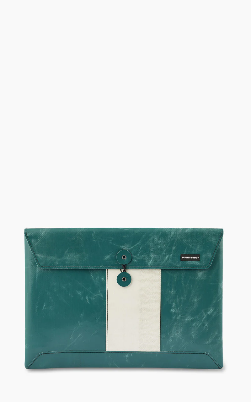 Freitag F411 Sleeve Padded Laptop Envelope 13” Green 14-2