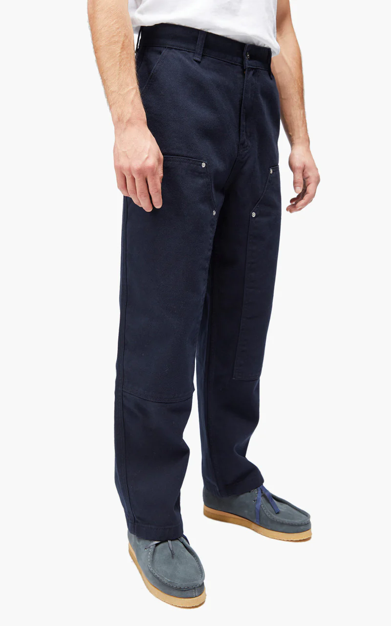 FrizmWORKS 7S Cotton Double Knee Pants Navy - Image 6