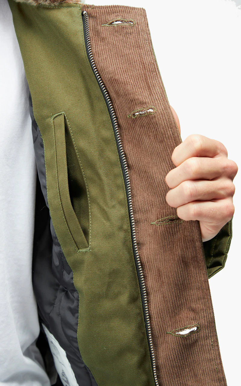 FrizmWORKS Edgar N-1 Deck Jacket Olive - Image 10