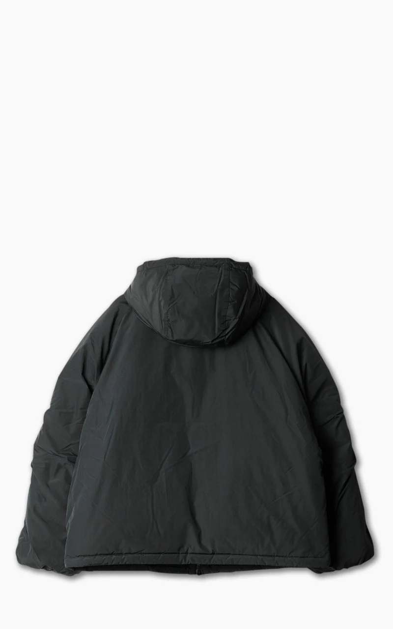 FrizmWORKS Hooded Puffer Down Parka Black - Image 3
