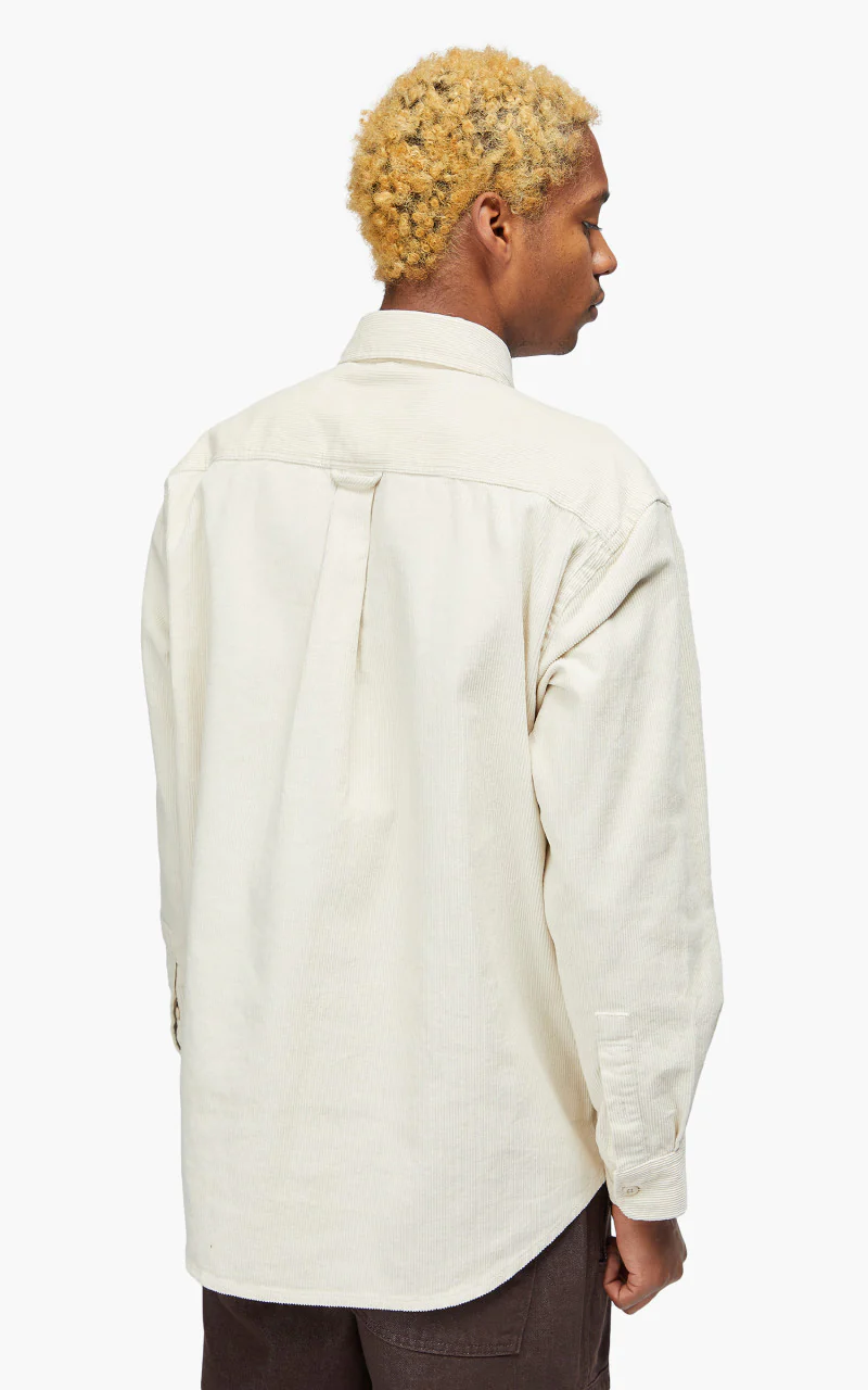 FrizmWORKS OG Corduroy Shirt Ivory - Image 5