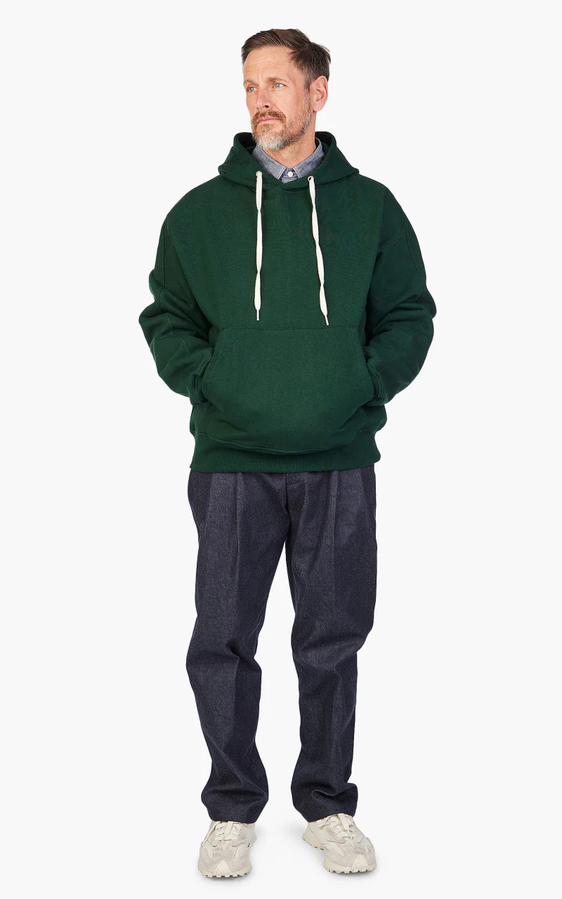FrizmWORKS OG Heavyweight Pullover Hoodie Dark Green - Image 2
