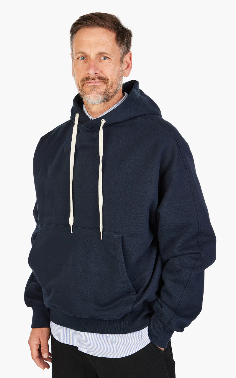 FrizmWORKS OG Heavyweight Pullover Hoodie Navy - Image 3