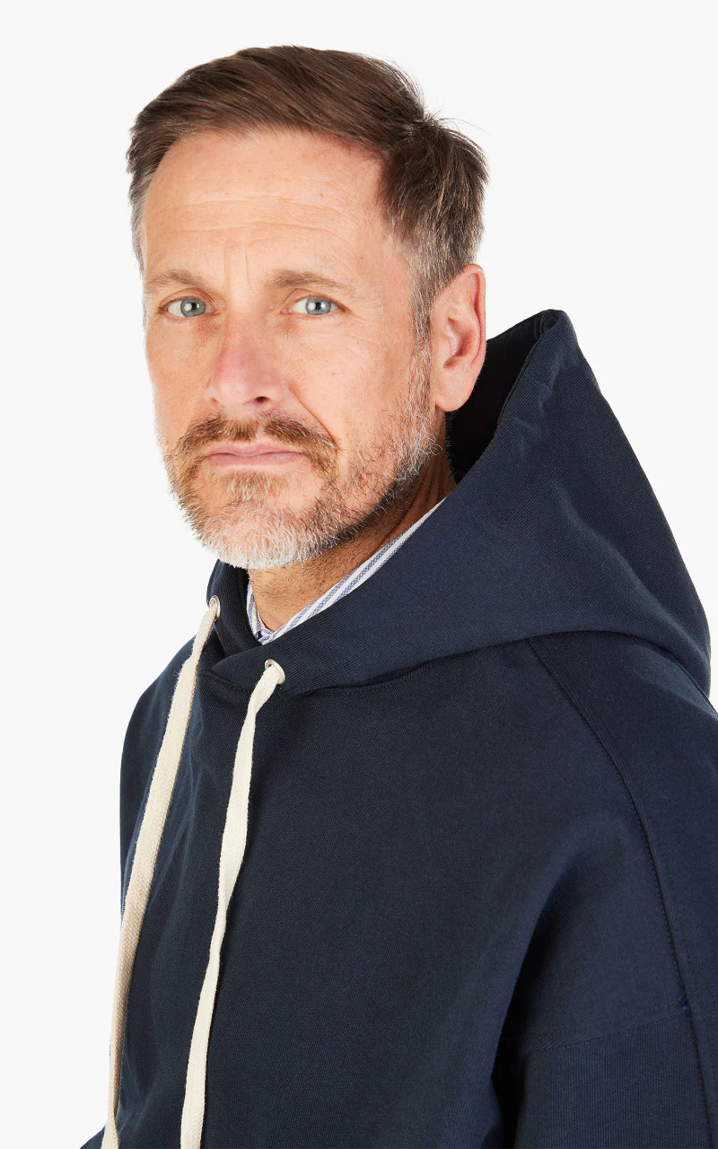 FrizmWORKS OG Heavyweight Pullover Hoodie Navy - Image 4
