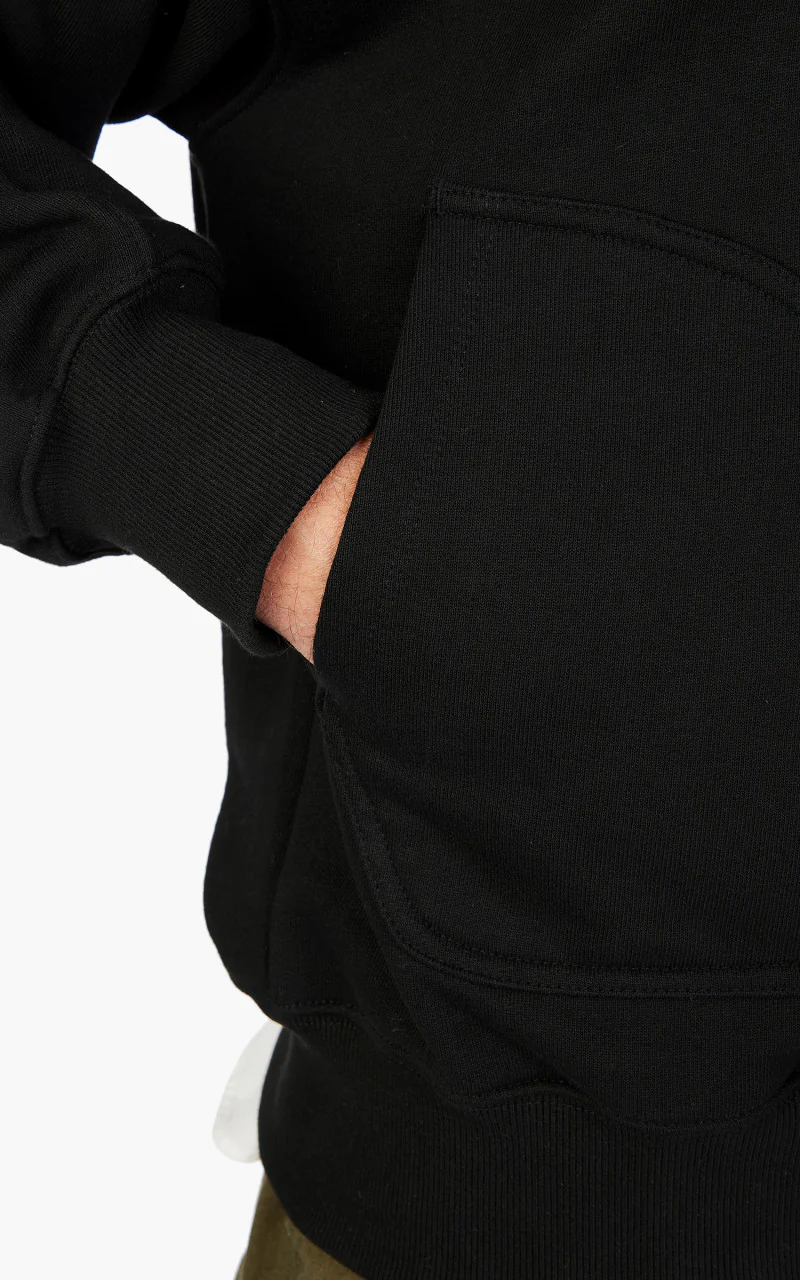 FrizmWORKS OG Heavyweight Zip Up Hoodie Black - Image 5