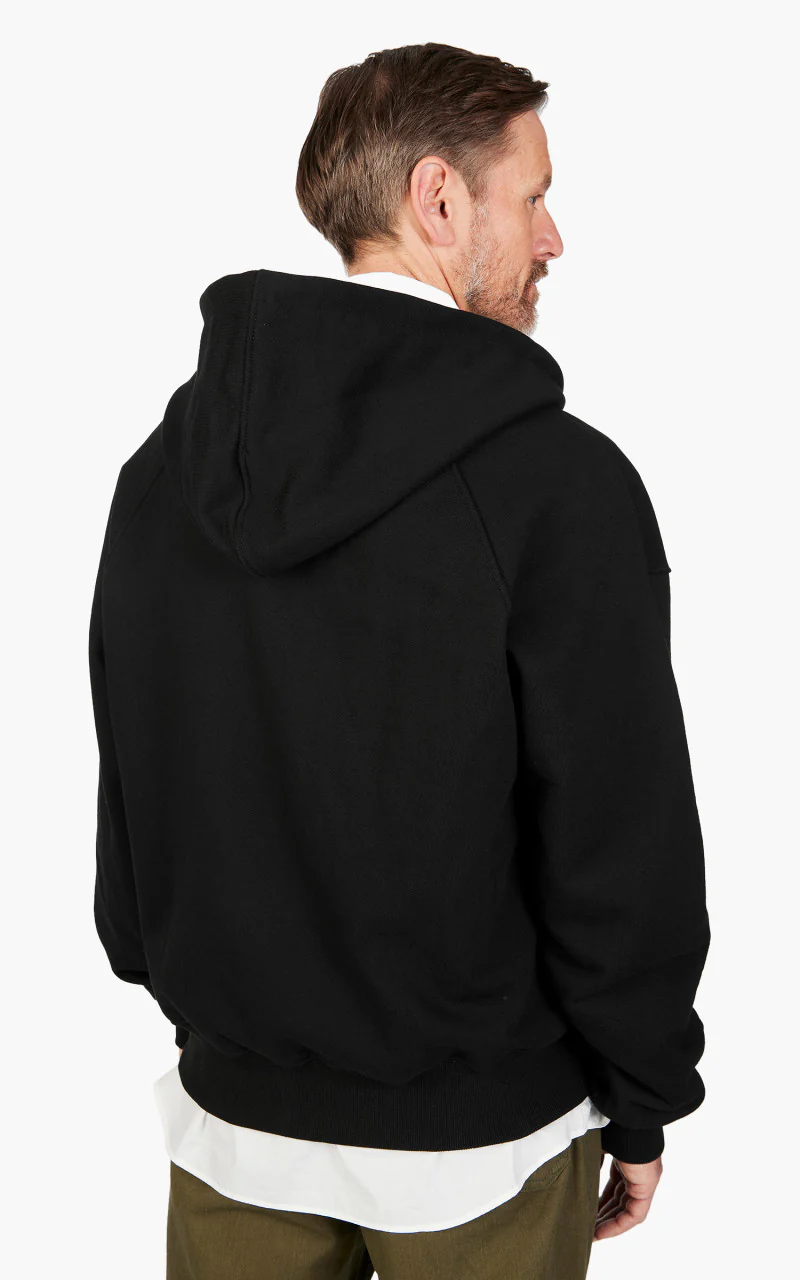 FrizmWORKS OG Heavyweight Zip Up Hoodie Black - Image 7