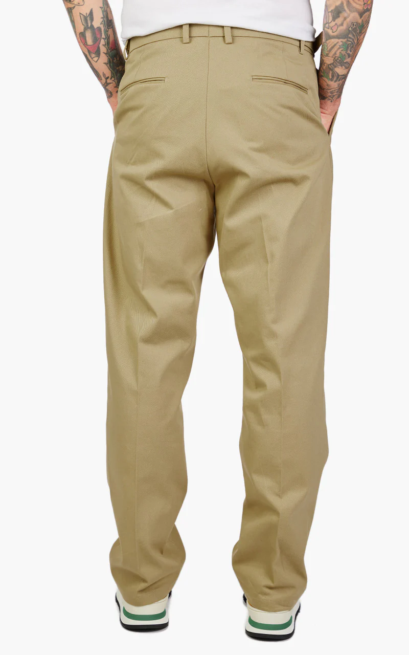 FrizmWORKS Side Adjust Two Tuck Pants Beige - Image 5