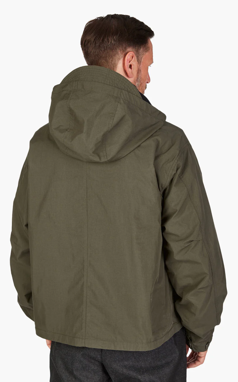FrizmWORKS Smock Hooded Parka Olive - Image 7