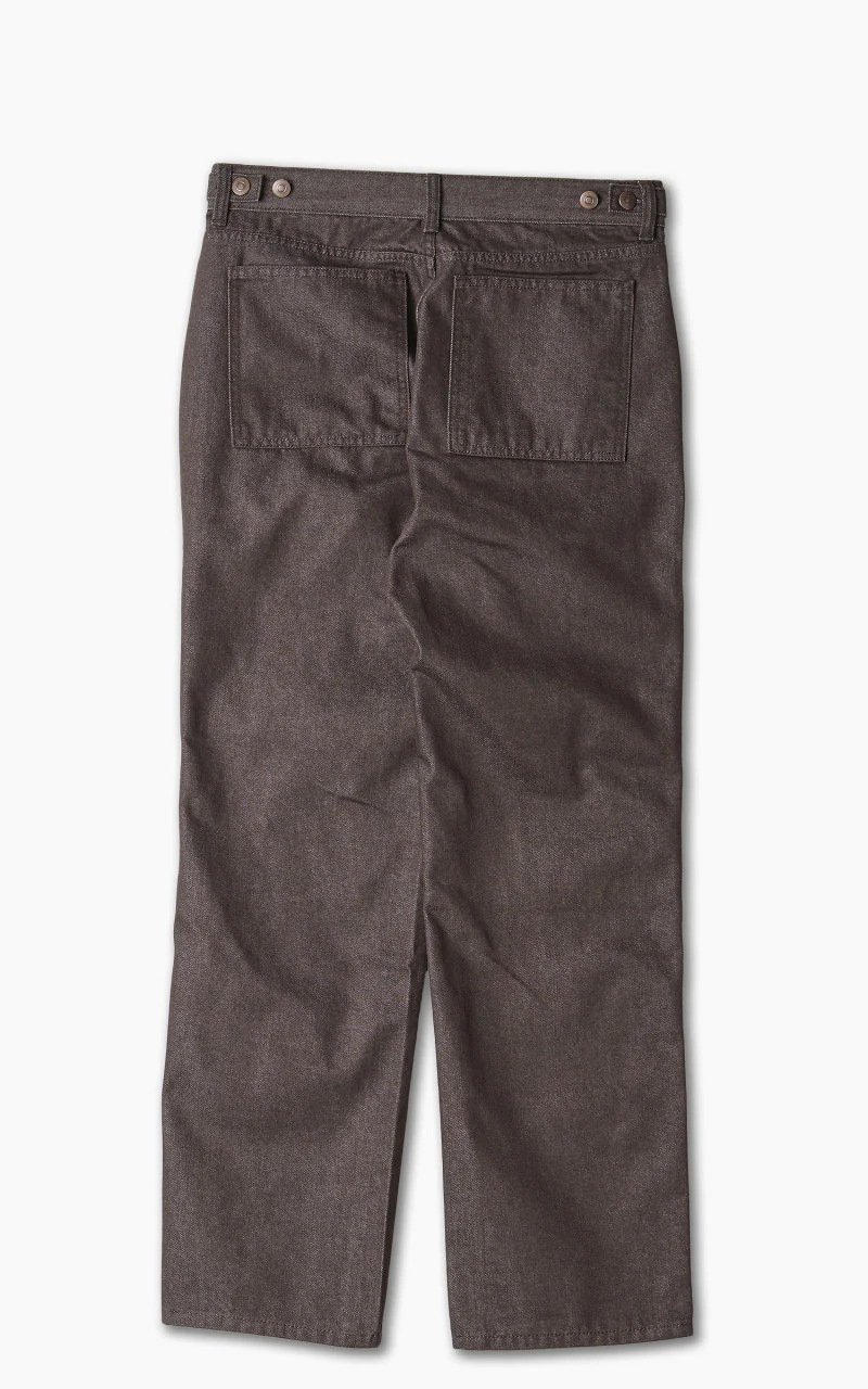 FrizmWORKS Stable Denim Pants Brown - Image 3