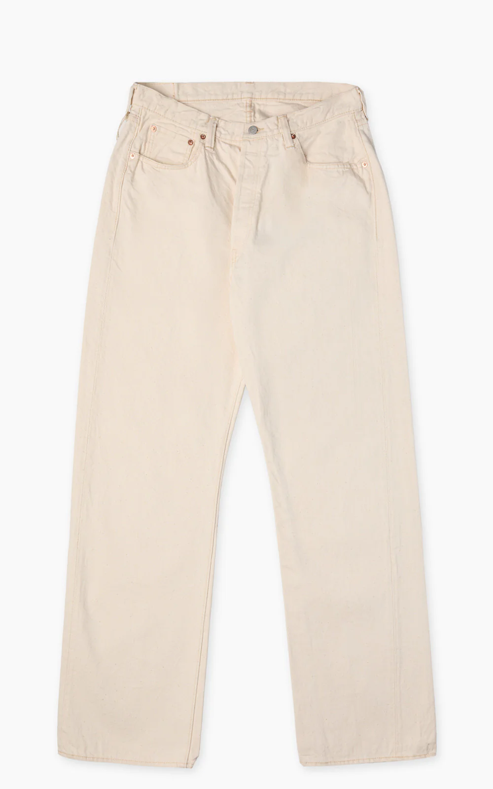 Fullcount 0105EC Wide Ecru Selvedge Denim Ecru 13.7oz