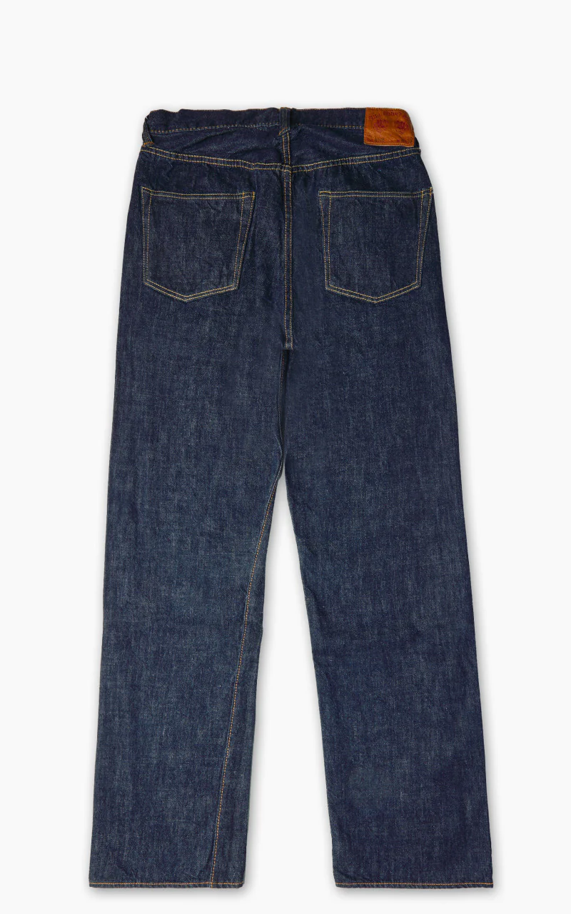 Fullcount 0105W Wide Selvedge Denim One Wash Indigo - Image 7