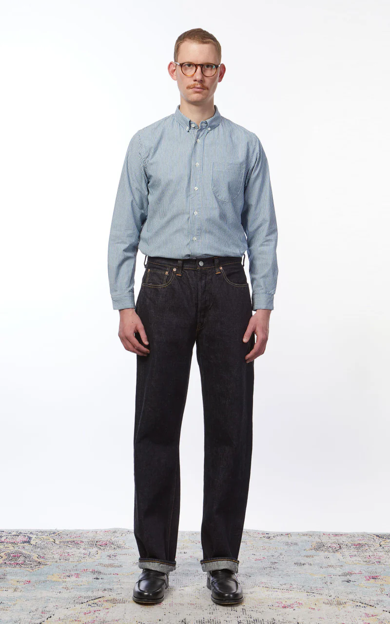 Fullcount 0105XXW Wide Selvedge Denim Heavy Ounce One Wash Indigo - Image 2