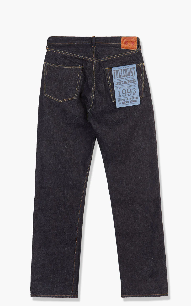 Fullcount 0105XXW Wide Selvedge Denim Heavy Ounce One Wash Indigo - Image 3