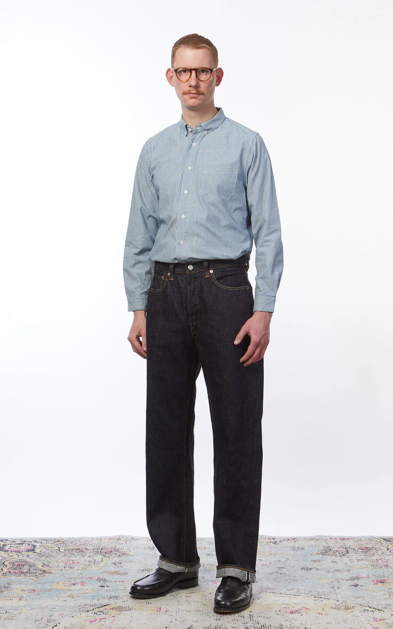 Fullcount 0105XXW Wide Selvedge Denim Heavy Ounce One Wash Indigo - Image 8