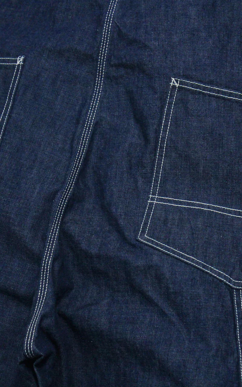 Fullcount 1005 Denim Bib Overalls - Image 11