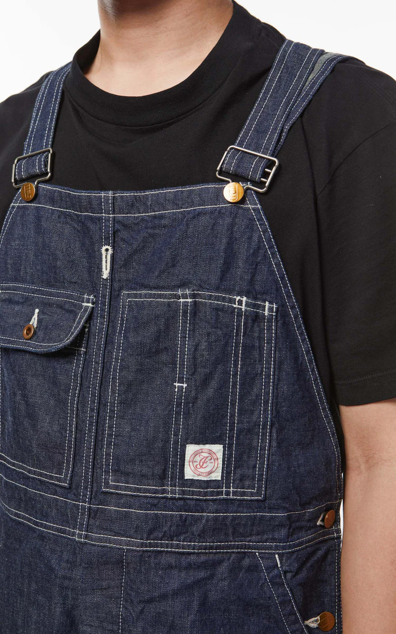 Fullcount 1005 Denim Bib Overalls - Image 5