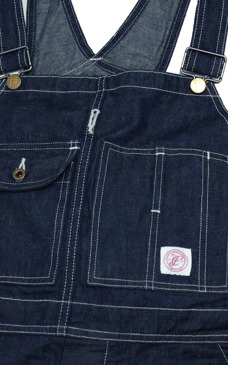 Fullcount 1005 Denim Bib Overalls - Image 7