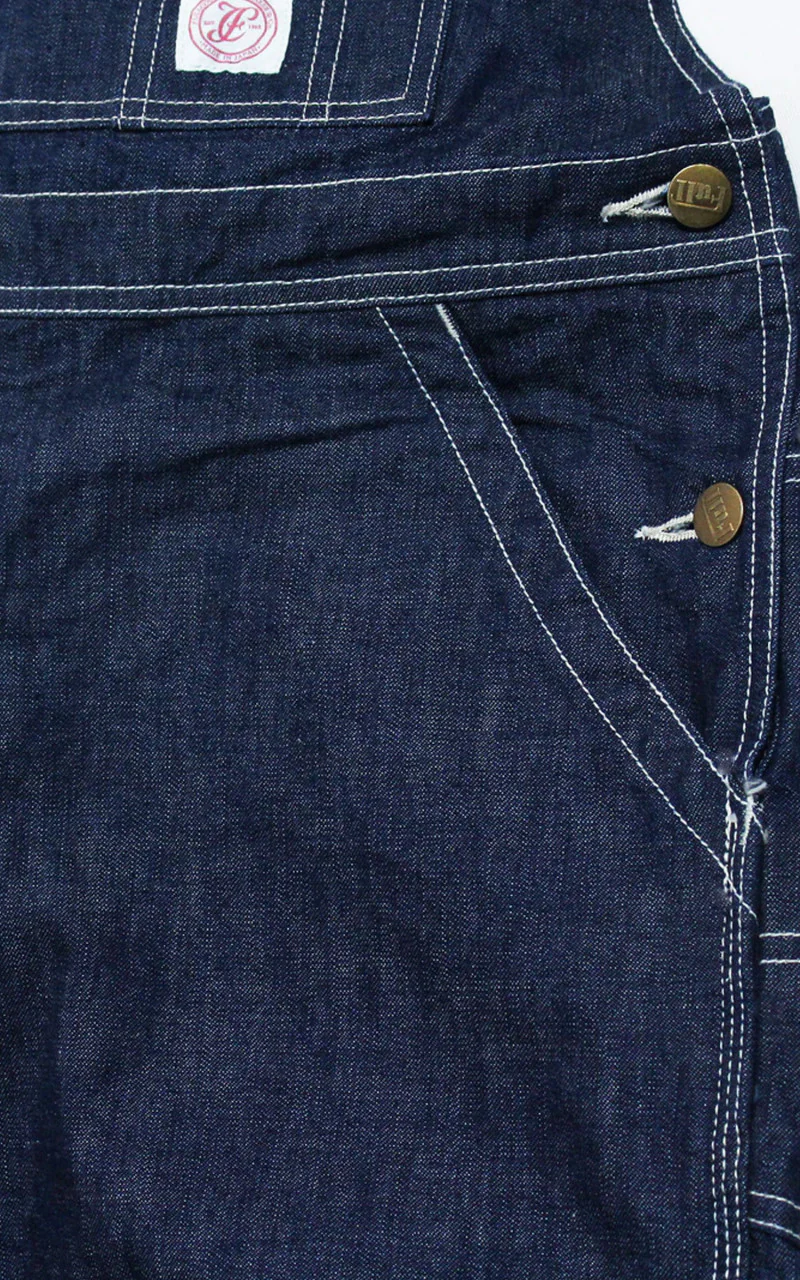 Fullcount 1005 Denim Bib Overalls - Image 9