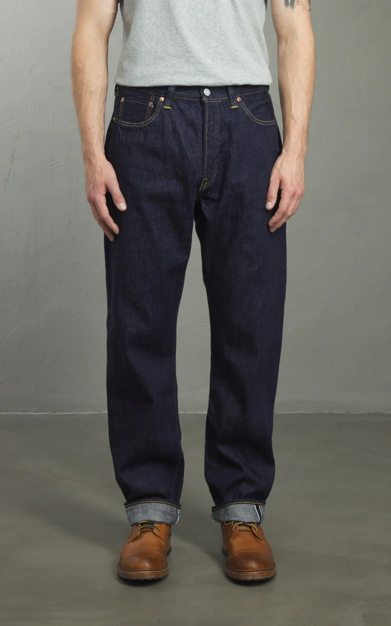 Fullcount 1101SSW Straight Selvedge Denim Super Smooth Indigo - Image 2
