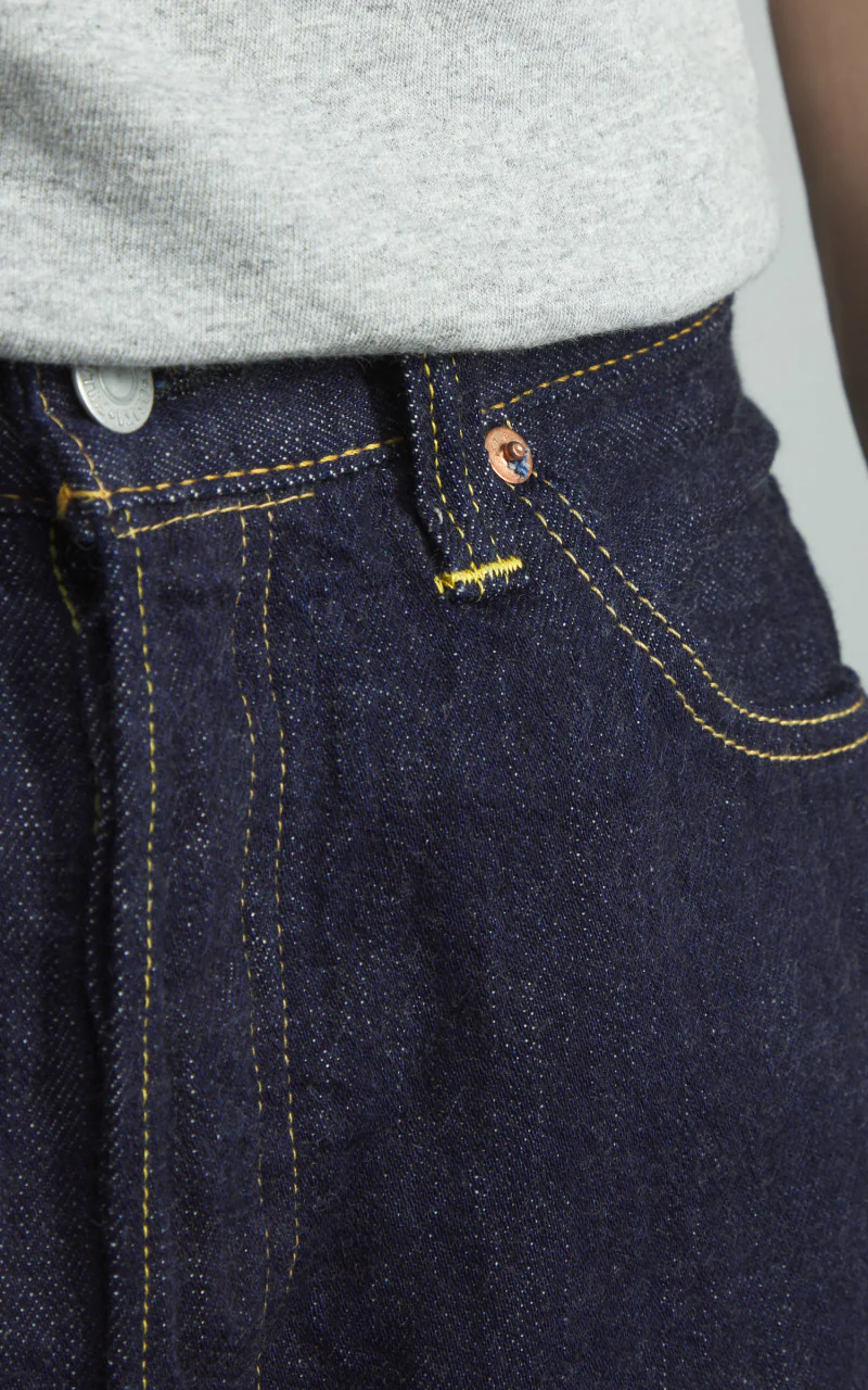Fullcount 1101SSW Straight Selvedge Denim Super Smooth Indigo - Image 4