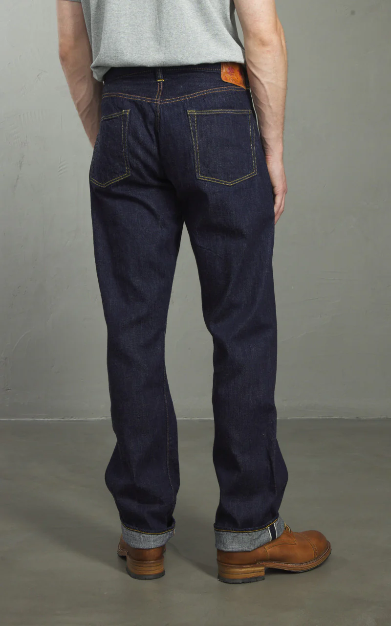 Fullcount 1101SSW Straight Selvedge Denim Super Smooth Indigo - Image 6