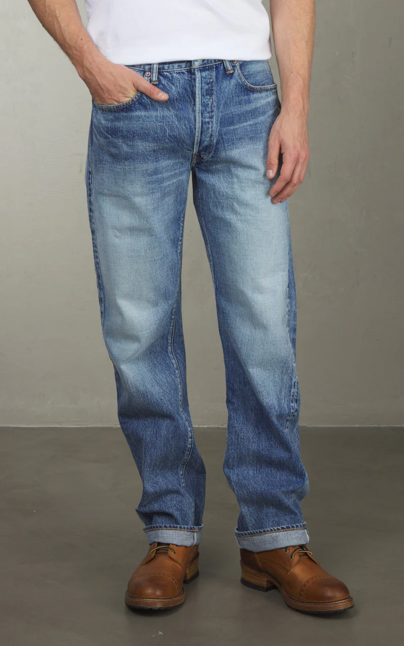 Fullcount 1102-EB Straight Denim Selvedge Eastbourne - Image 8