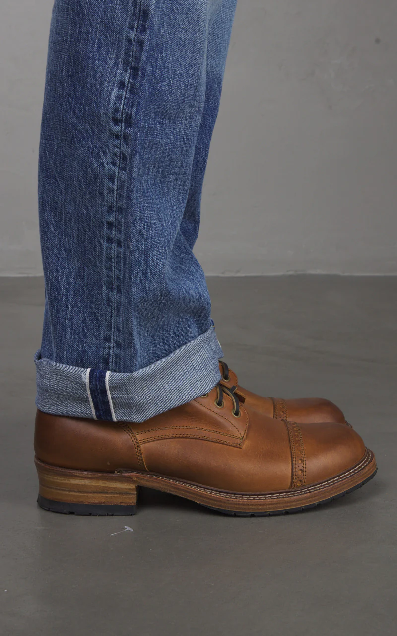 Fullcount 1102-EB Straight Denim Selvedge Eastbourne - Image 9