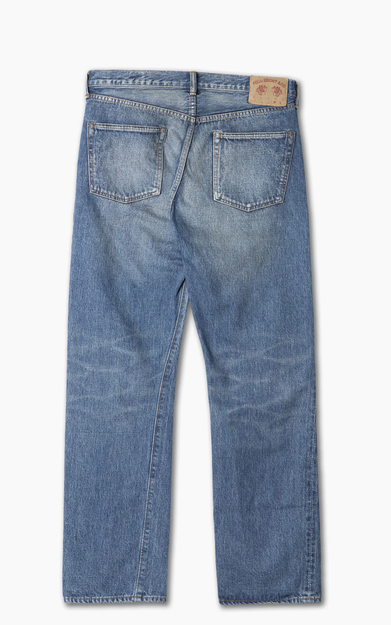 1102-Fade Straight Selvedge Denim Washed Indigo - Image 3