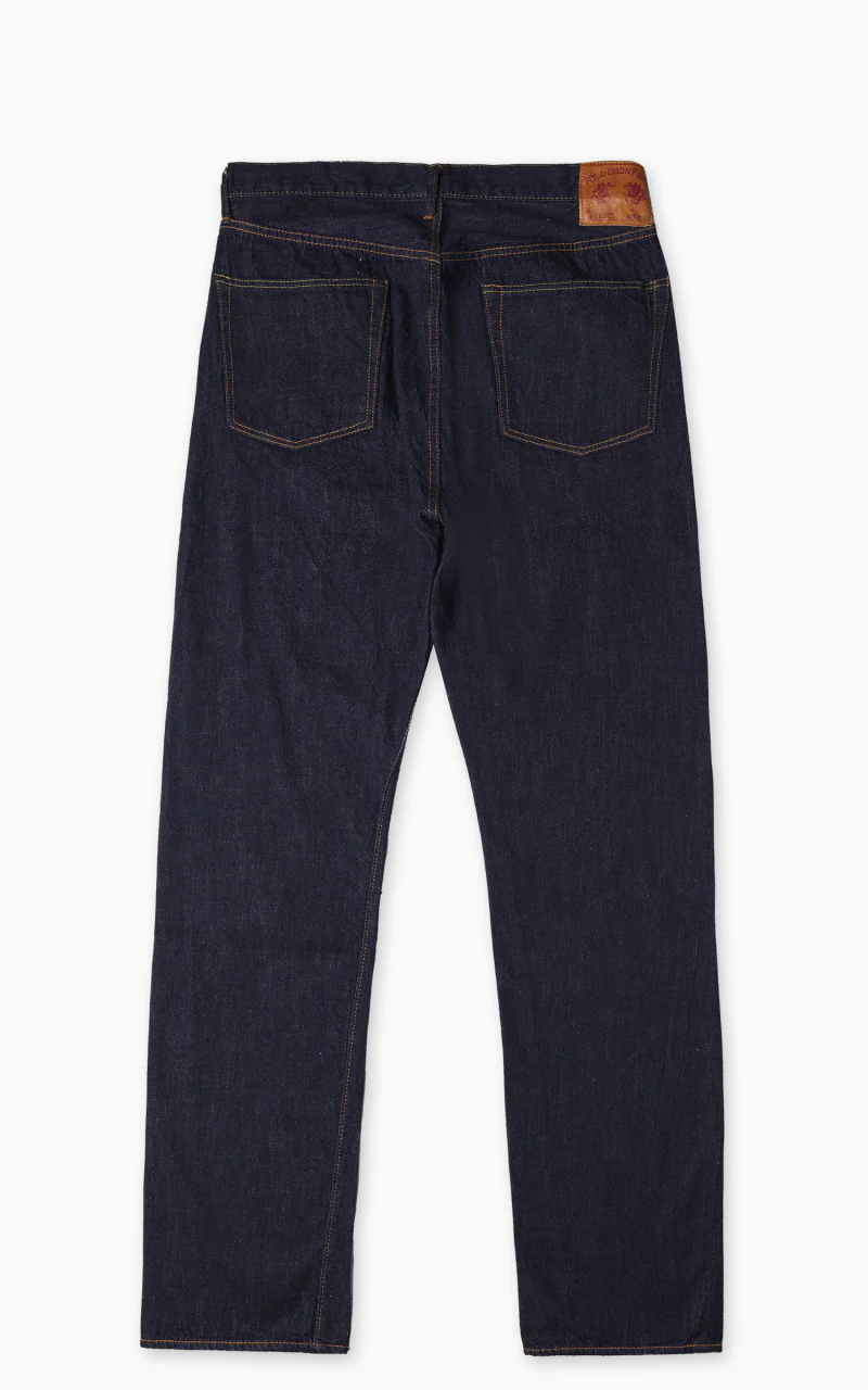 Fullcount 1103SSW Clean Straight Denim Super Smooth One Wash Indigo Blue - Image 6
