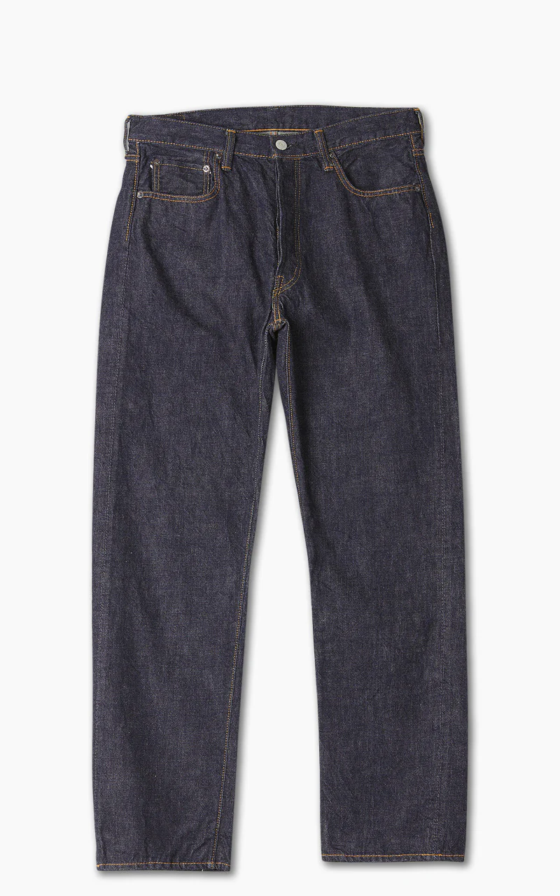 Fullcount 1103W Clean Straight Denim One Wash Indigo 13.7oz