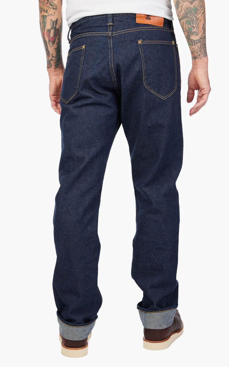 Fullcount 1107 Cowboy Jeans Selvedge Denim One Wash Indigo - Image 7