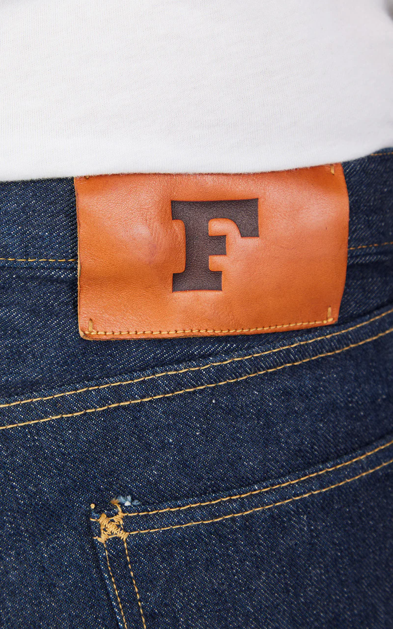 Fullcount 1107 Cowboy Jeans Selvedge Denim One Wash Indigo - Image 8