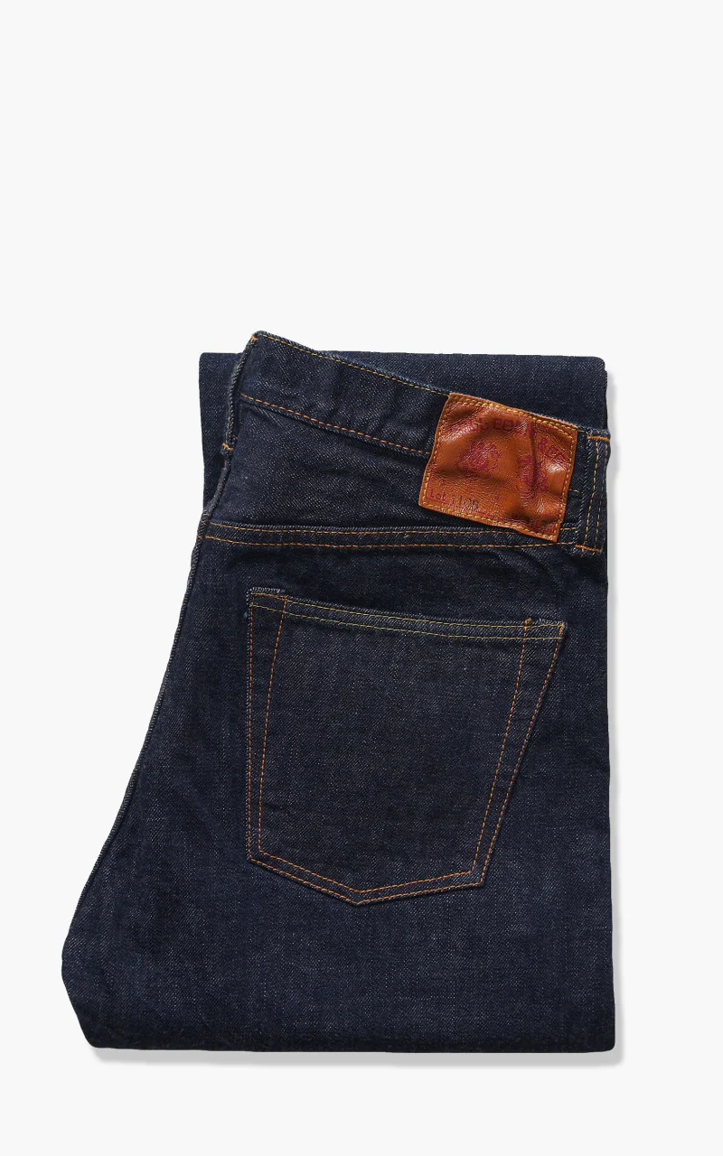 Fullcount 1108W Slim Straight Selvedge Denim One Wash Indigo - Image 10