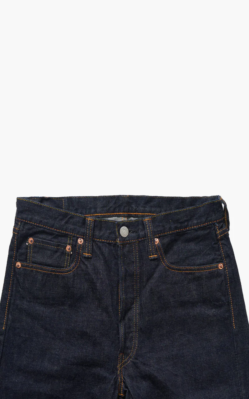 Fullcount 1108W Slim Straight Selvedge Denim One Wash Indigo - Image 11