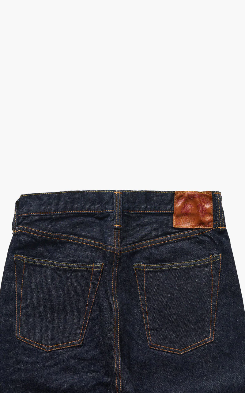 Fullcount 1108W Slim Straight Selvedge Denim One Wash Indigo - Image 12