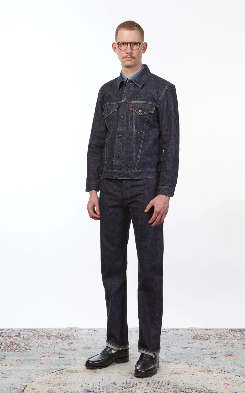 Fullcount 1108W Slim Straight Selvedge Denim One Wash Indigo - Image 8